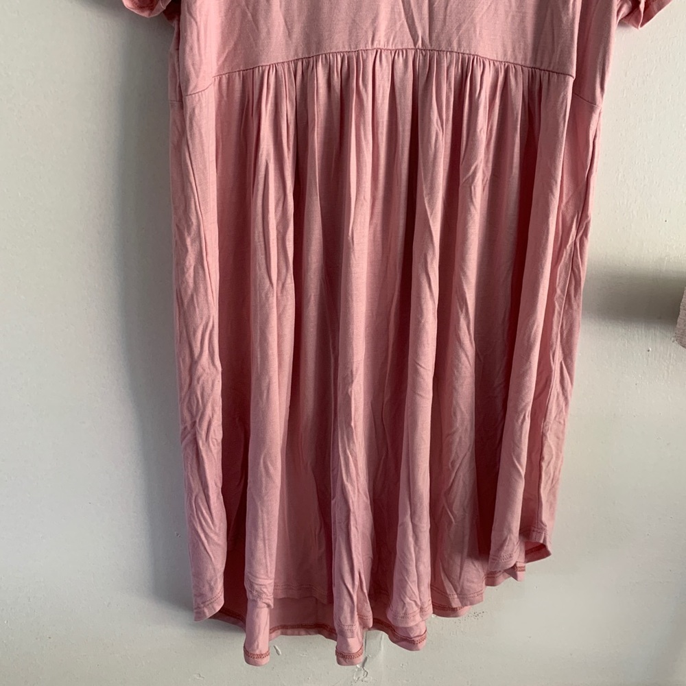 🔴 PINK BABY DOLL DRESS (MAKE OFFERS/BUNDLES) - Picture 4 of 5